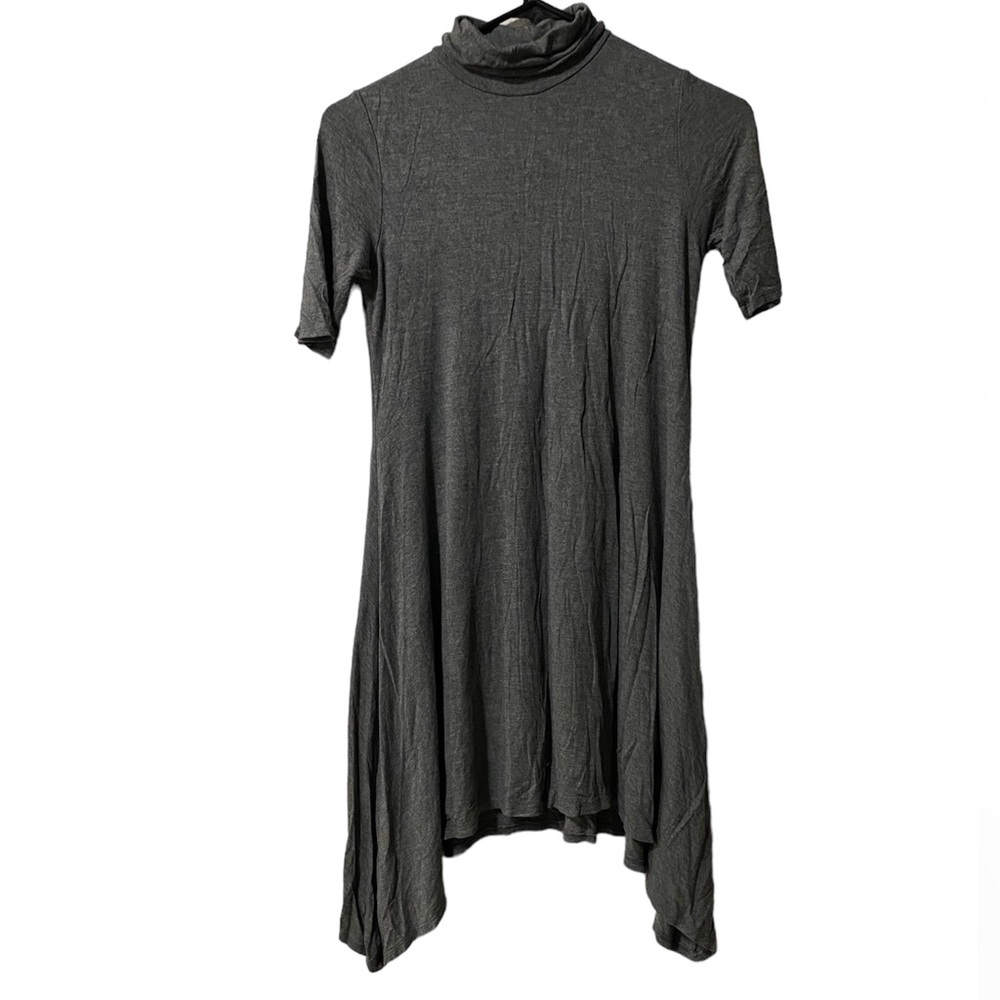 VELVET TORCH MINI DRESS COLOR GRAY SIZE S